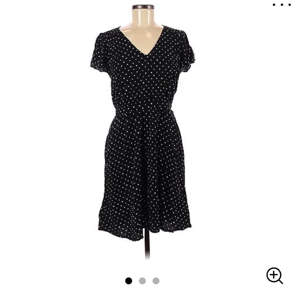 Old Navy Polka Dot Casual Dress Petite S size (Gently Used)